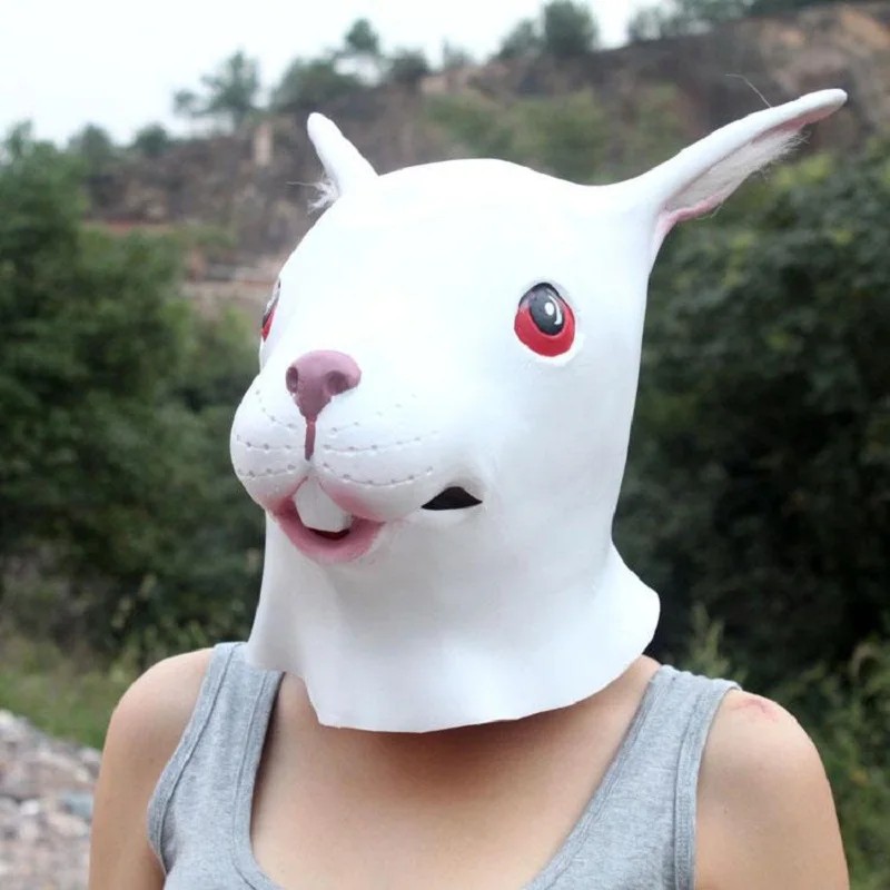 Трус - карнавальныя маскі, маска для асобы з латексного сілікону