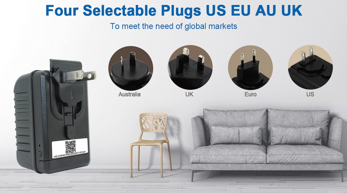 USB-адаптар EU AU UK