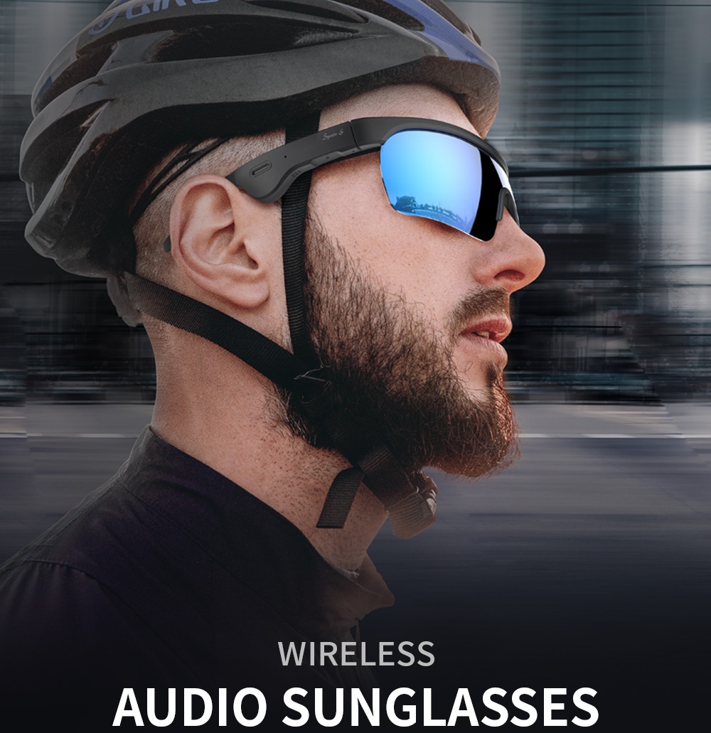 Сонцаахоўныя акуляры Smart Audio спартыўныя акуляры Bluetooth для праслухоўвання музыкі