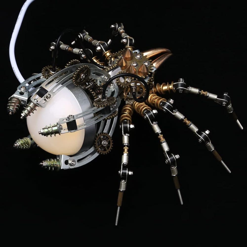 3D металічная галаваломка павук