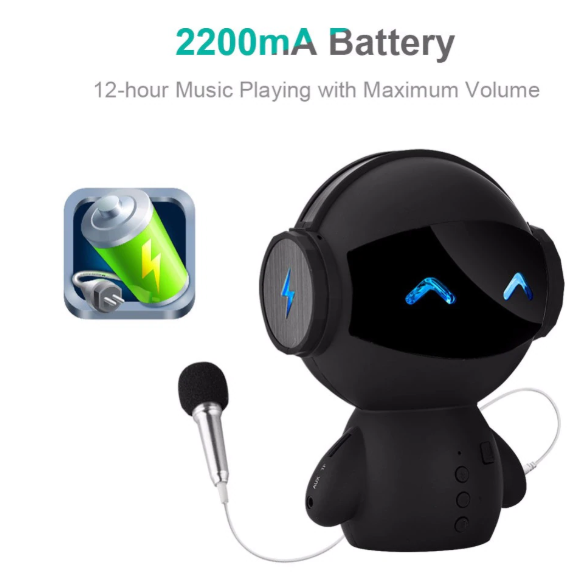 2200mAh акумулятар Bluetooth-дынамік