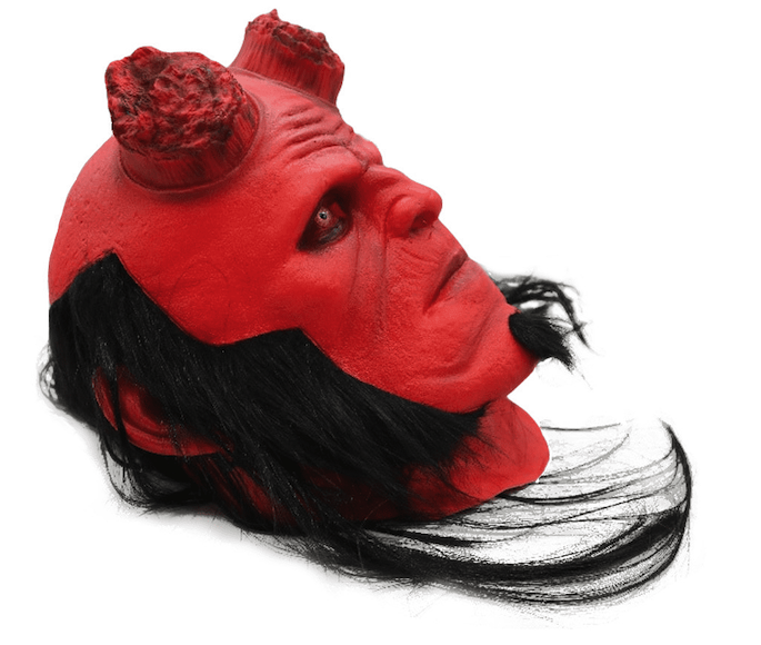 Карнавальная маска д'ябла на Хэлоўін