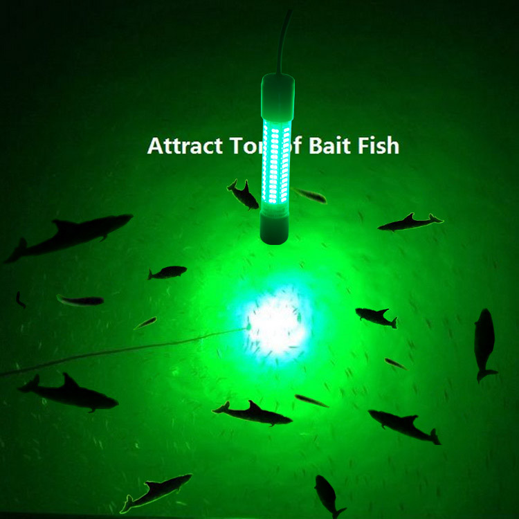 Светла-зялёны святлодыёд для рыбалкі - ідэальна падыходзіць для начной рыбалкі - магутнасць да 300 Вт