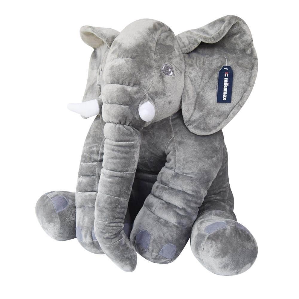 Плюшавая падушка ў выглядзе слана - Elephant cushion