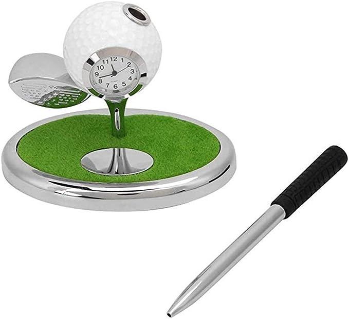 Ручка для гольфа (мяч з клюшкай) з функцыянальнымі гадзінамі